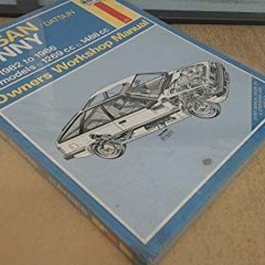 Read online Nissan Sunny (B11) (May '82 to Oct '86) (Service and Repair Manuals) by unknown