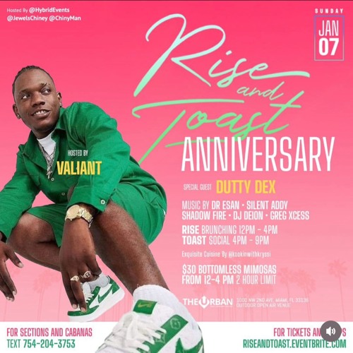Stream Rise N Toast Anniversary by DuttyDex Listen online for free on