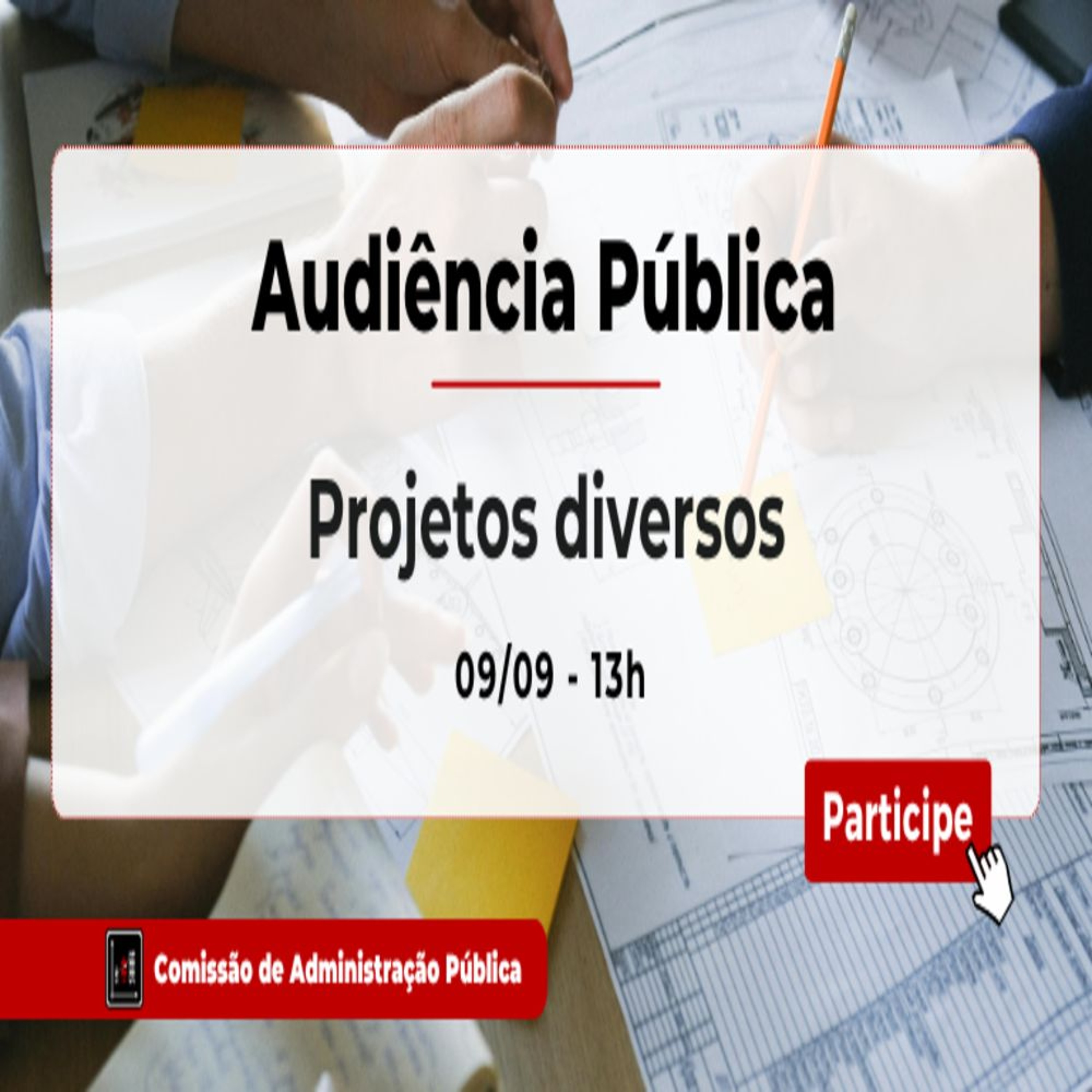 08.09.2026 = COM.. DE ADM PÚBLICA VAI REALIZAR AP COM VÁRIOS TEMAS episode artwork