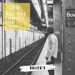 T.a.t.u - All The Things She Said (Kalifa's Remix)
