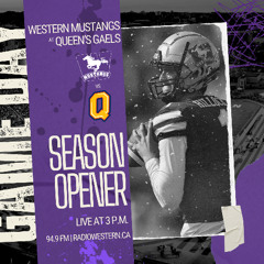 Western Mustangs vs. Queens Gaels | Football | August 23rd, 2025
