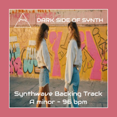 Synthwave Backing Track - Am - 96