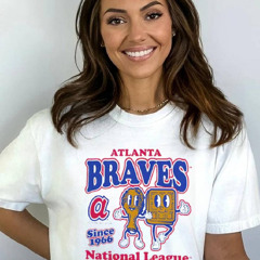 Atlanta Braves Mitchell Ness Cooperstown Collection Food Concessions T Shirt