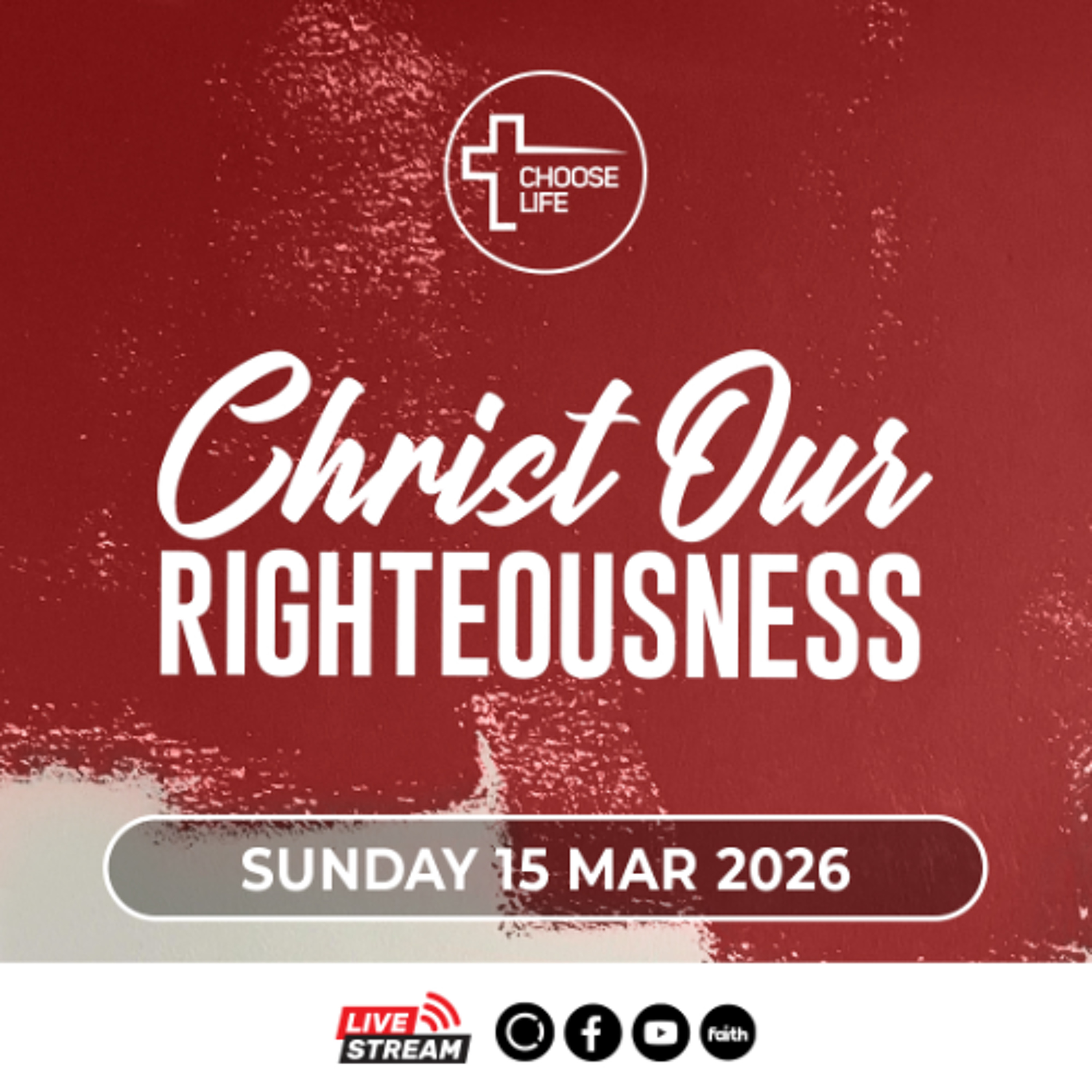 2026-03-15 Christ Our Righteousness (John Roebert)