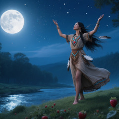 Grandmother Moon, you rise so high