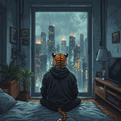 rain on the windowsill