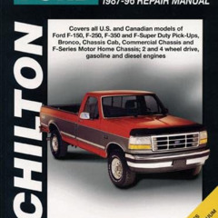 [Access] KINDLE 💞 Chilton's Ford Pick-Ups and Bronco 1987-96 Repair Manual (Chilton'