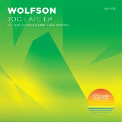 PREMIERE : Wolfson - Too Late (Erdi Irmak Remix) - Love And Above