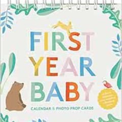 [READ] PDF 💙 First Year Baby Calendar & Photo Prop Cards: (Baby Shower Gift, New Bab