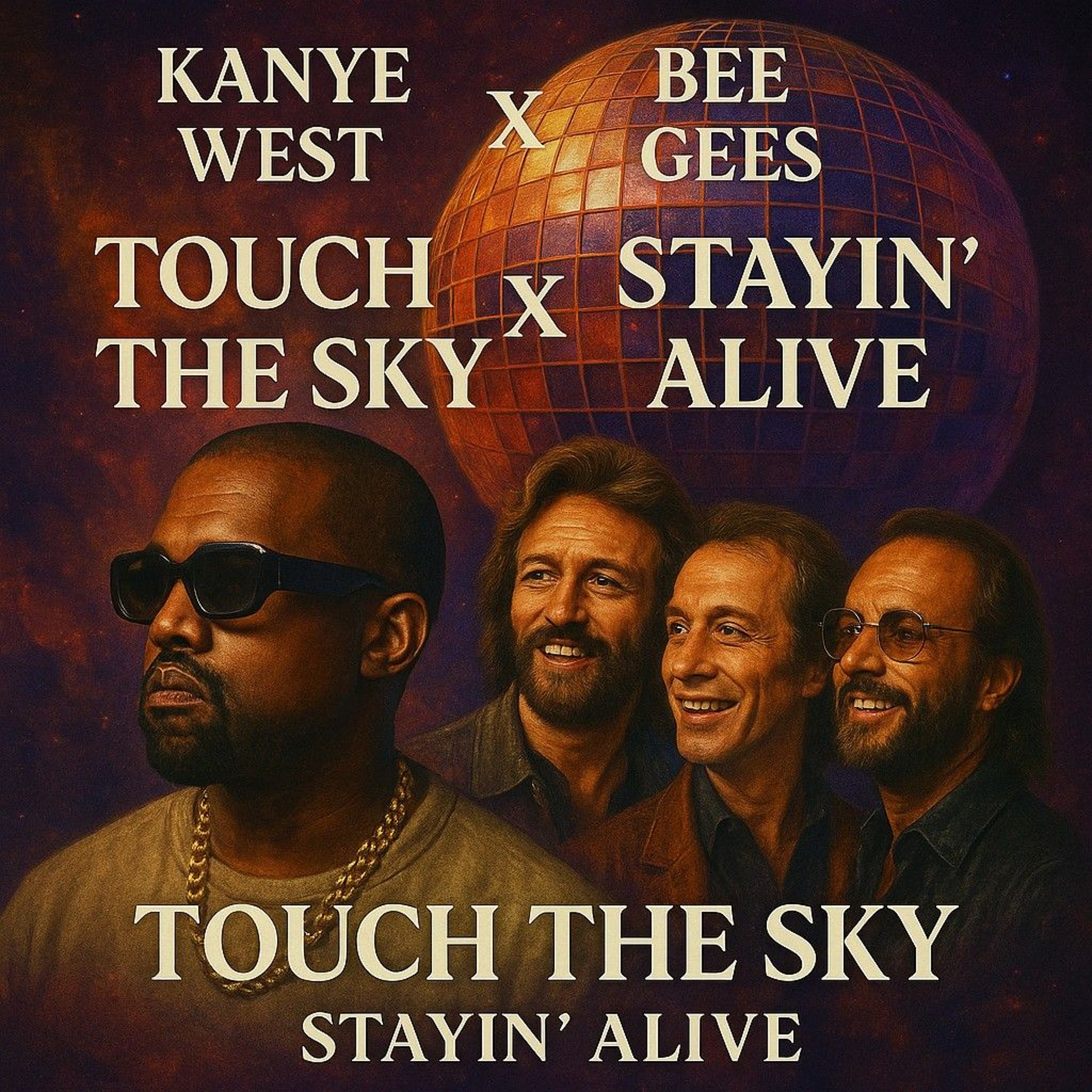 KANYE WEST x BEE GEES | TOUCH SKE SKY x STAYIN' ALIVE | MSP MASHUP episode artwork