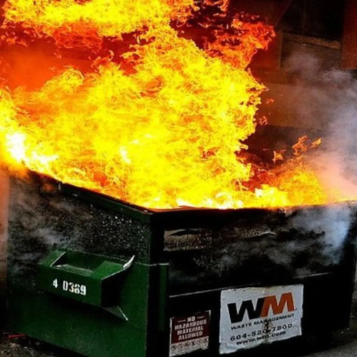 dumpster fire