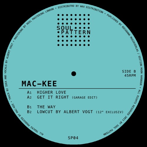 Mac-Kee "Higher Love EP"