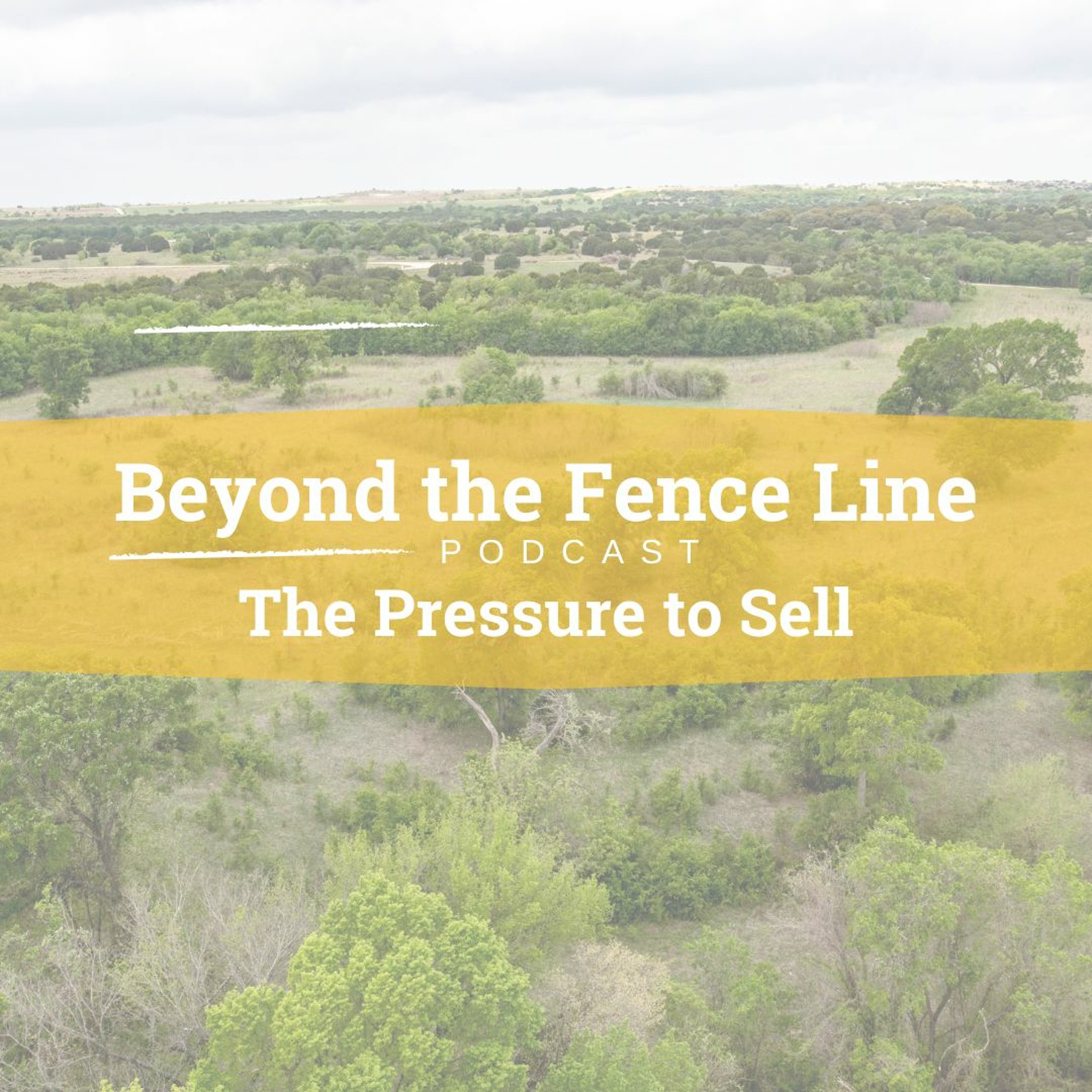Episode 33 Beyond The Fence Line - The Pressure to Sell episode artwork