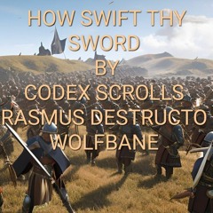 How swift thy sword by Codex Scrolls, Rasmus Destructo & Wolfbane