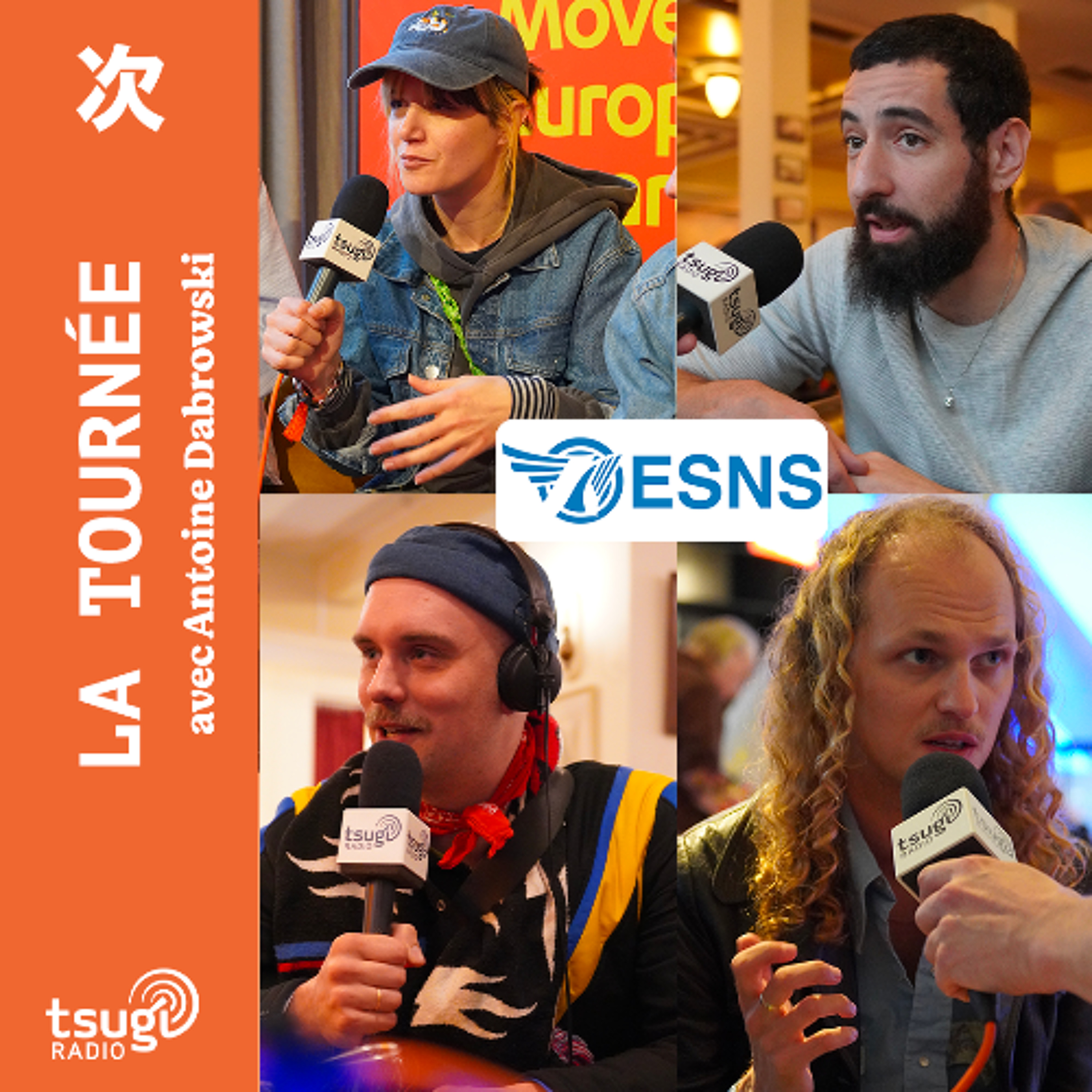 La Tournée · Eurosonic avec Ditter, daoud, YĪN YĪN, Clara Kimera, Brass Rave Unit et Mount Palomar