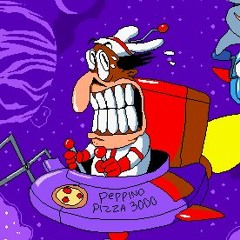 Pizza Tower OST - Deep Dish 9 Titlecard