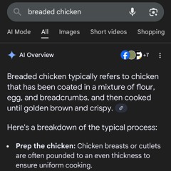breaded chicken
