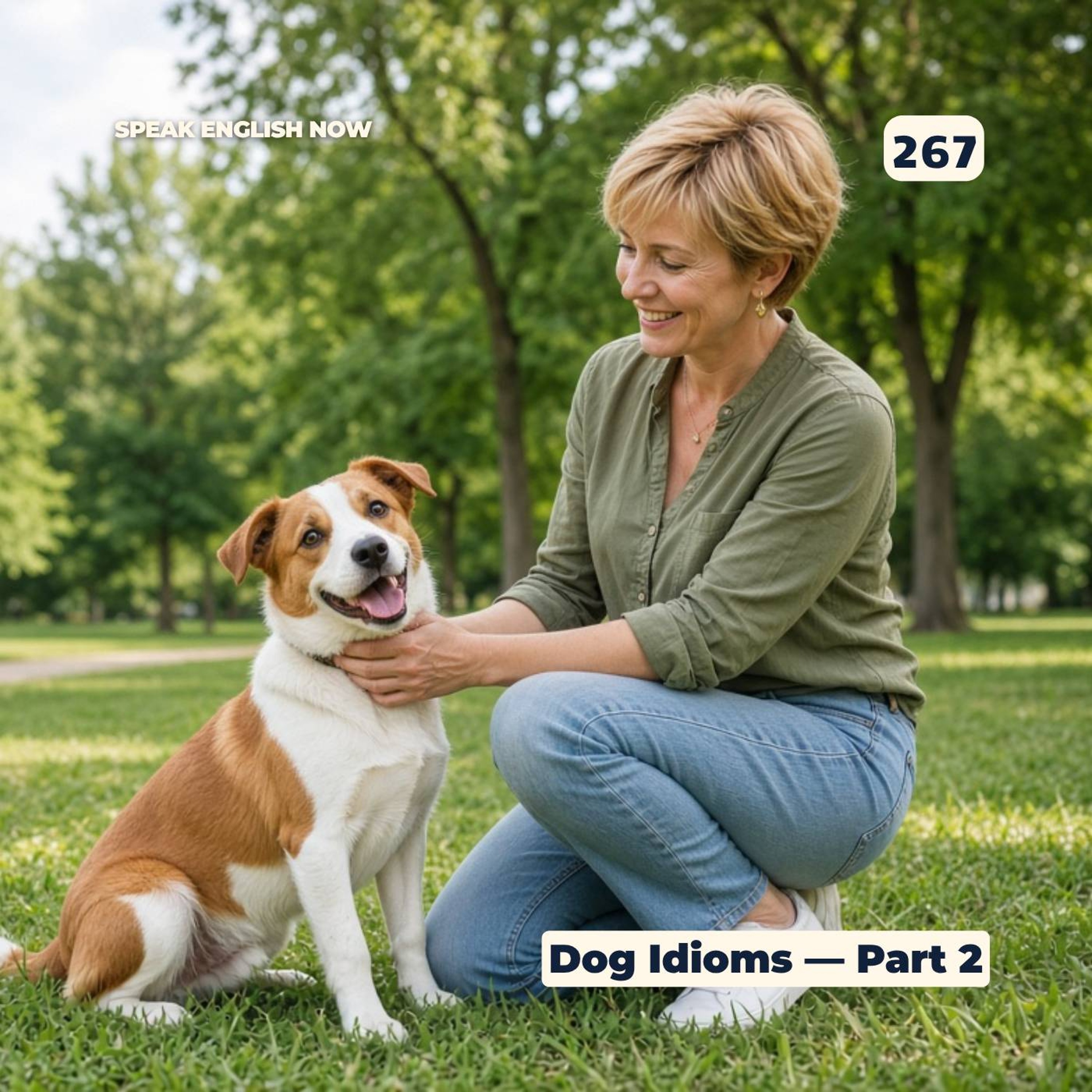 #267 Dog idioms in English part2 episode artwork
