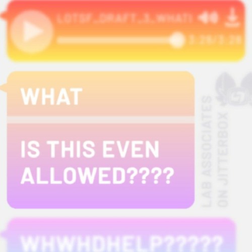 LAB ASSOCIATES - IS THIS EVEN ALLOWED????