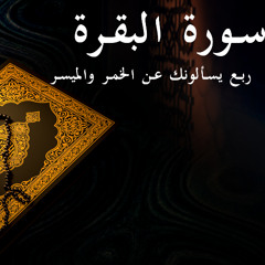 يسئلونك عن الخمر والميسر - سورة البقرة - الربع الرابع عشر | Surat Al-Baqarah 14th quarter