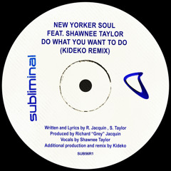 Do What You Want To Do (Kideko Remix) [feat. Shawnee Taylor]