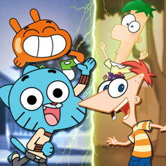 Gumball e Darwin VS. Phineas e Ferb | Ruby Kombat ♦️