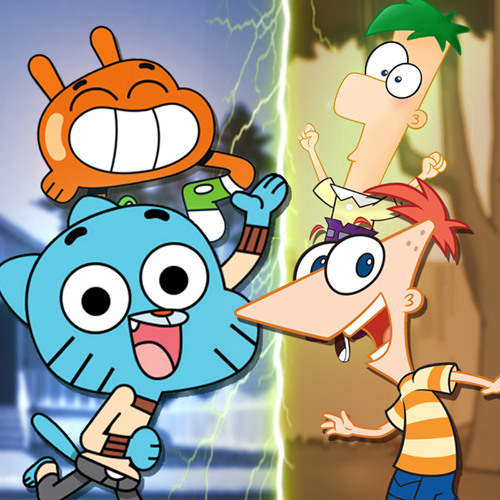 Gumball e Darwin VS. Phineas e Ferb | Ruby Kombat ♦️