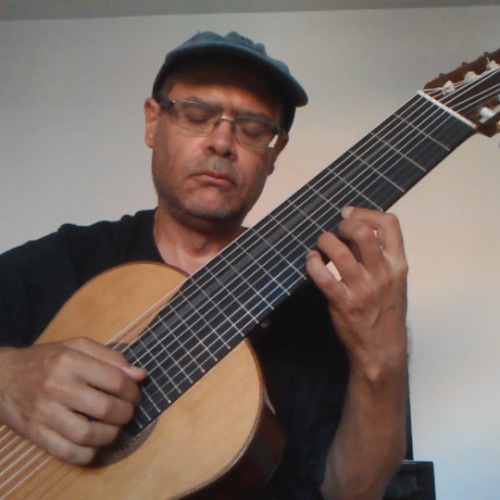 Etude in Gm by Coste 10-string guitar Ramón León Egea