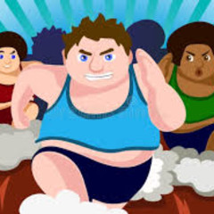 Fat people Running