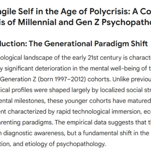 Dr White Opened GenZ's Containment