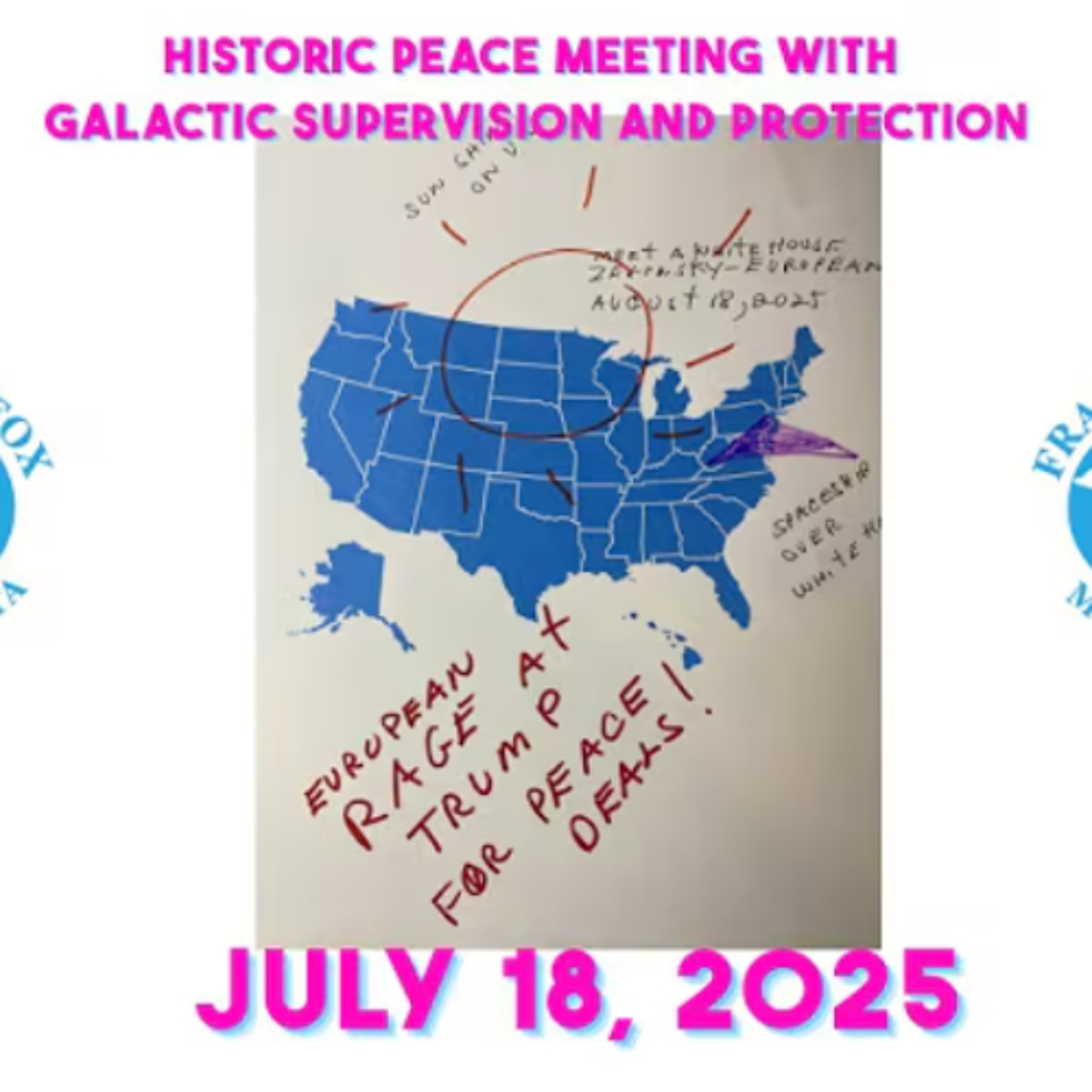 EUROPE RAGE AT TRUMP-SUN OVER US-GOLDEN AGE - AUGUST 18, 2025