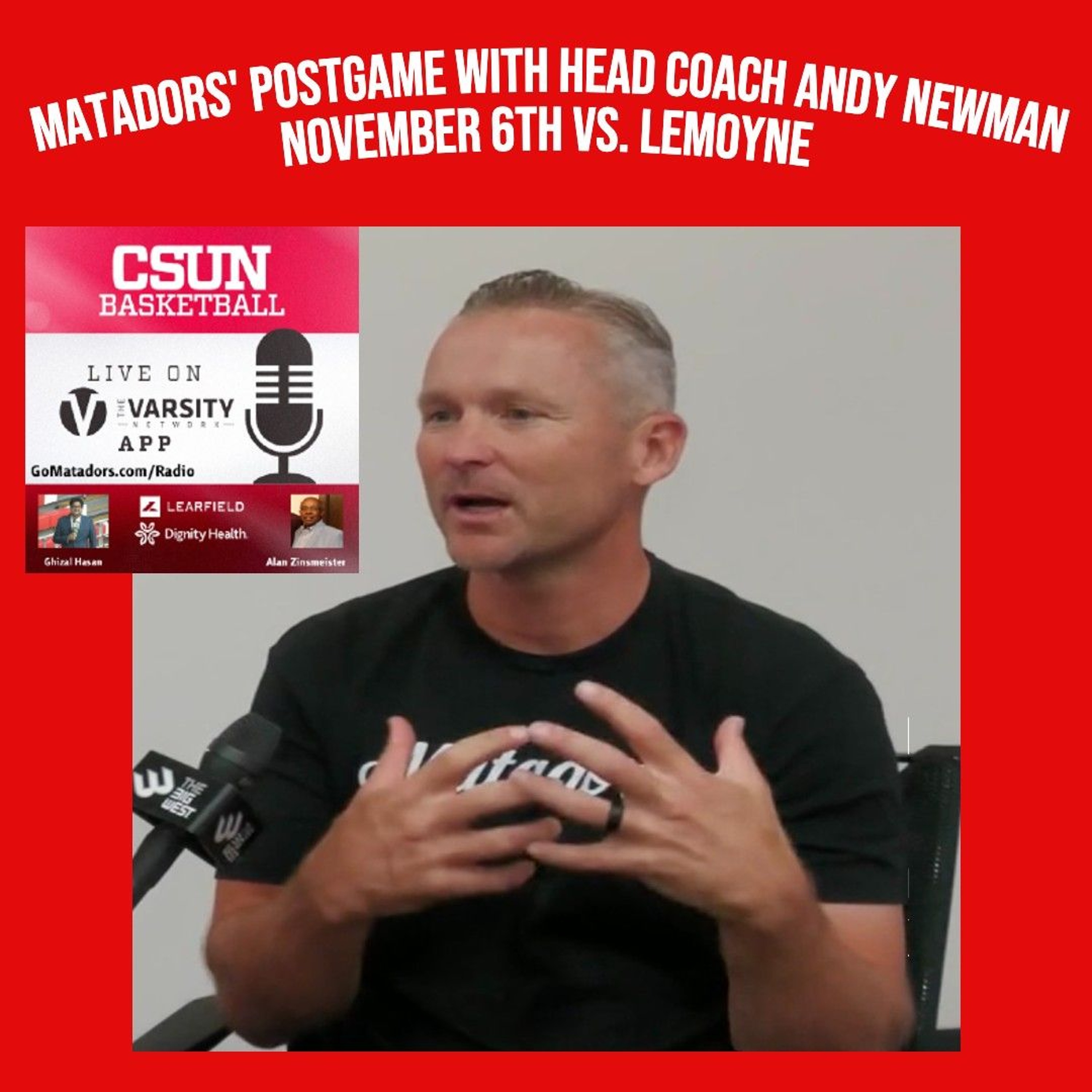 Matadors' Post Game, November 6th - LeMoyne episode artwork