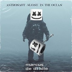 Astronaut Alone in the Ocean