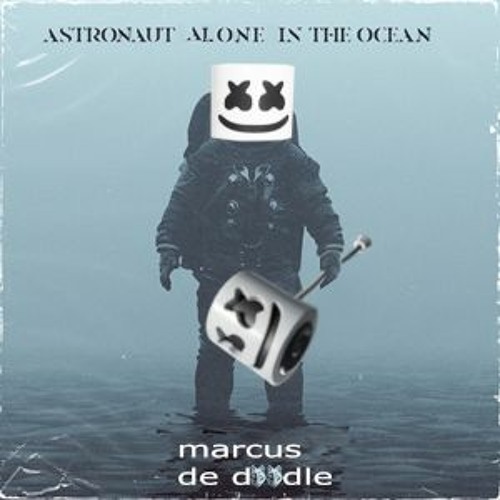 Astronaut Alone in the Ocean