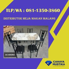 TELP/WA 0811-3503-860, Distributor Meja Makan Kaca Hijau Malang