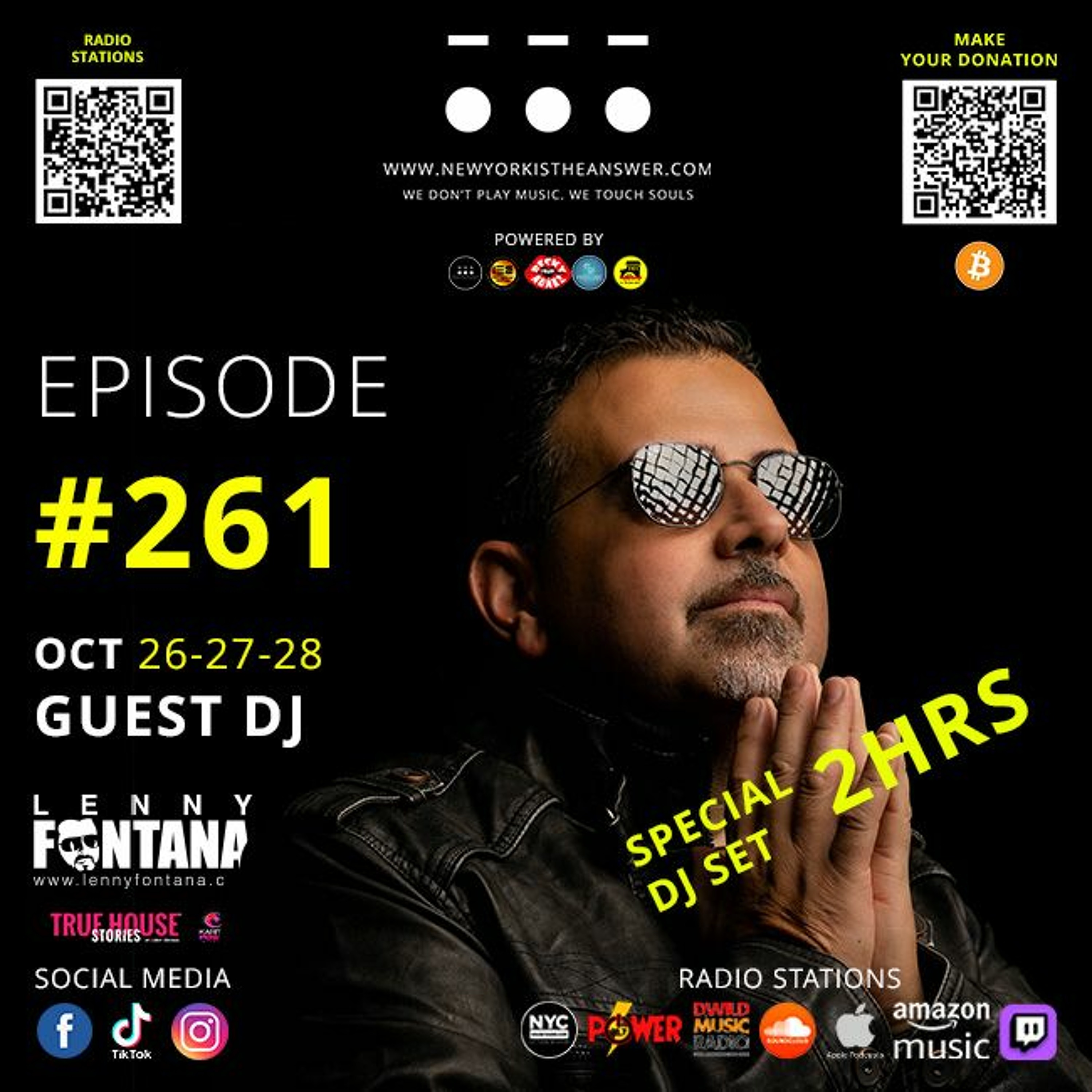 NYITA - S6 - E261 - LENNY FONTANA - OCT 26-27-28 - SPECIAL 2 HRS SET episode artwork