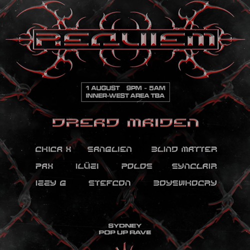 Stream Dirty Hertz - REQUIEM 8 - 01/08/2026 - Dark/Heavy/Gritty