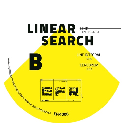 B1 Linear Search - Line Integral - Line Integral EP - EFR006