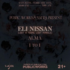 1 to 1 B2B Alma for Eli Nissan | Public Works - San Francisco, CA