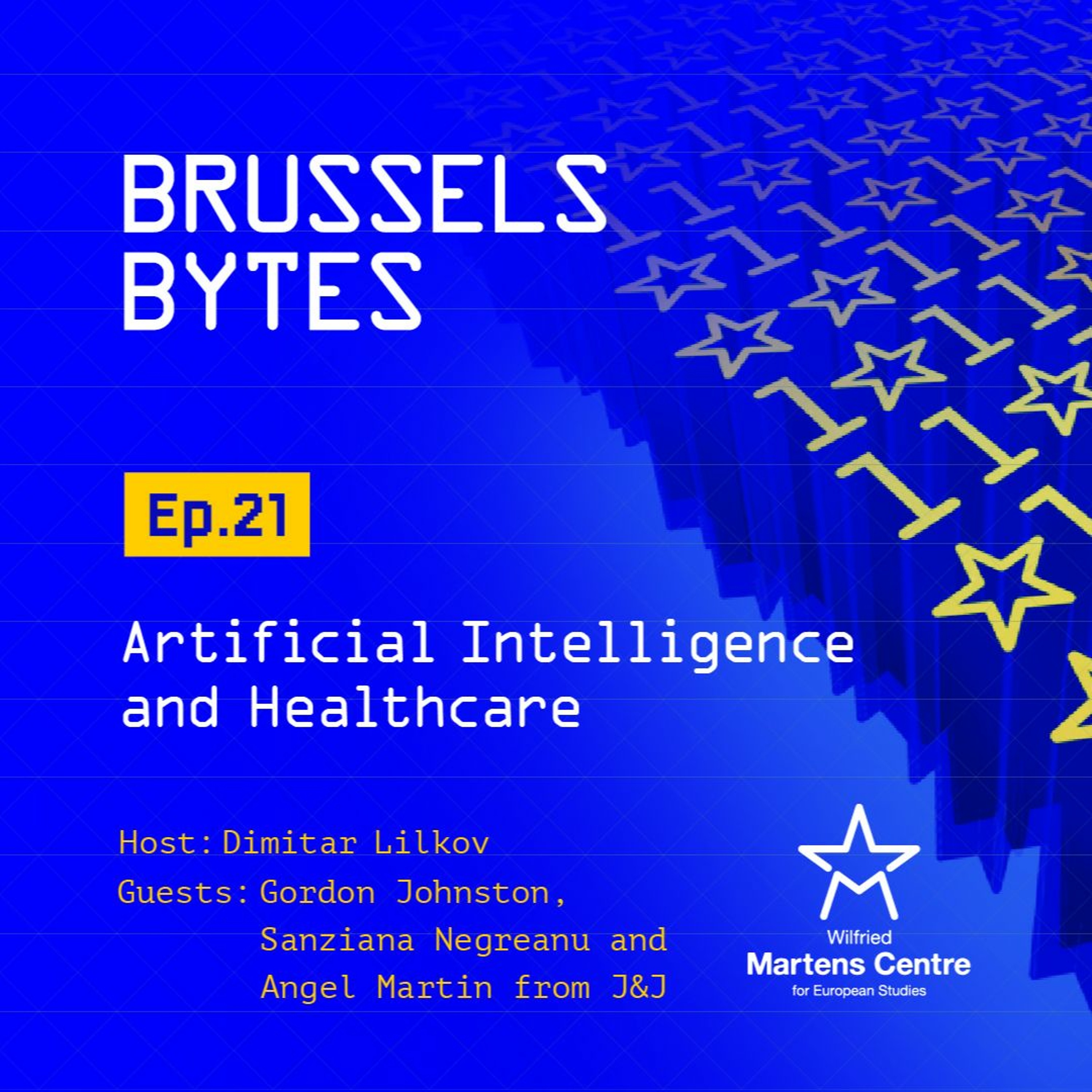 Brussels Bytes EP.21 - Artificial Intelligence and Healthcare with J&J episode artwork