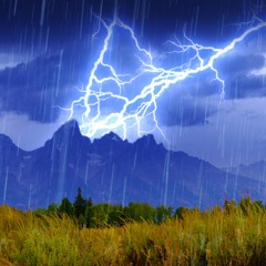 Relaxing Sounds Of Rain & Thunderstorm ⛈️White Noise For Sleeping, Studying Or Stress (75 Minutes)