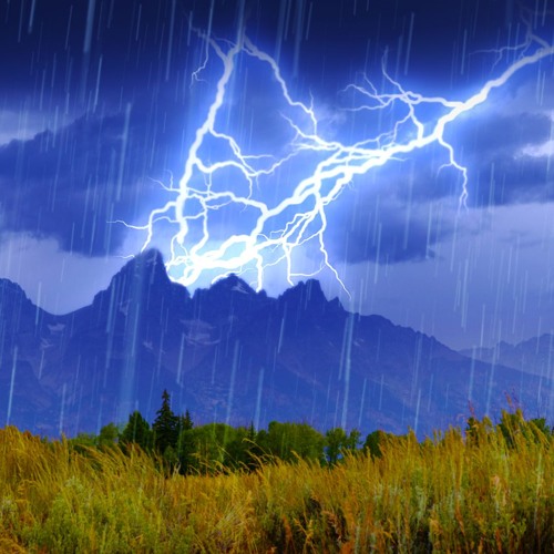 Relaxing Sounds Of Rain & Thunderstorm ⛈️White Noise For Sleeping, Studying Or Stress (75 Minutes)