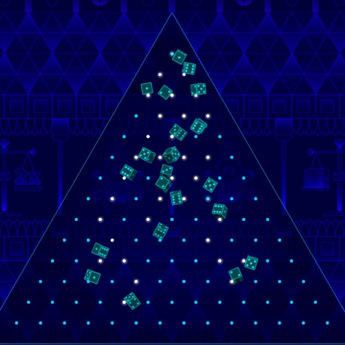 MintDice Plinko Game - Background