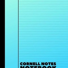 kindle👌 Cornell Notes Notebook: Note-Taking System for Students, Teachers, School,
