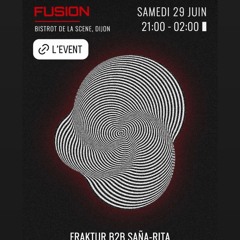FUSION : Elyott Lavaud B2B MTRZ (06/29/2024 - Bistrot De La Scène - Dijon)