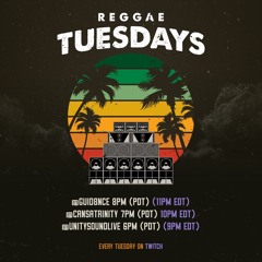 Reggae Tuesdays Live Stream on Twitch with Unity Sound - STUDIO ONE SELECTIONS