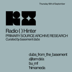 Radio Hinter // Primary Source Archive Research // 18-09-2025