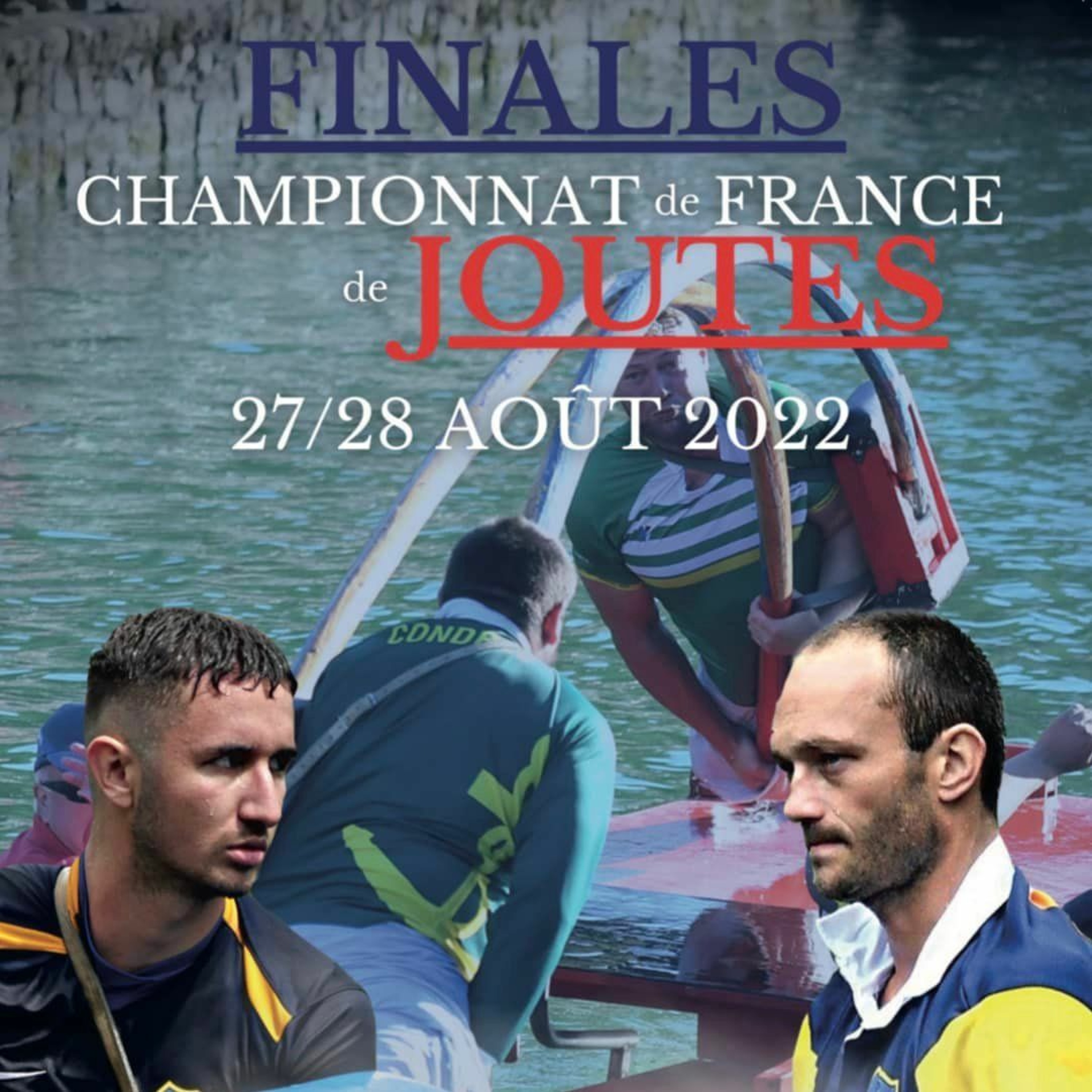 Présentation des Finales du Championnat de France de Joute avec les sauveteurs de Chasse/Rhône