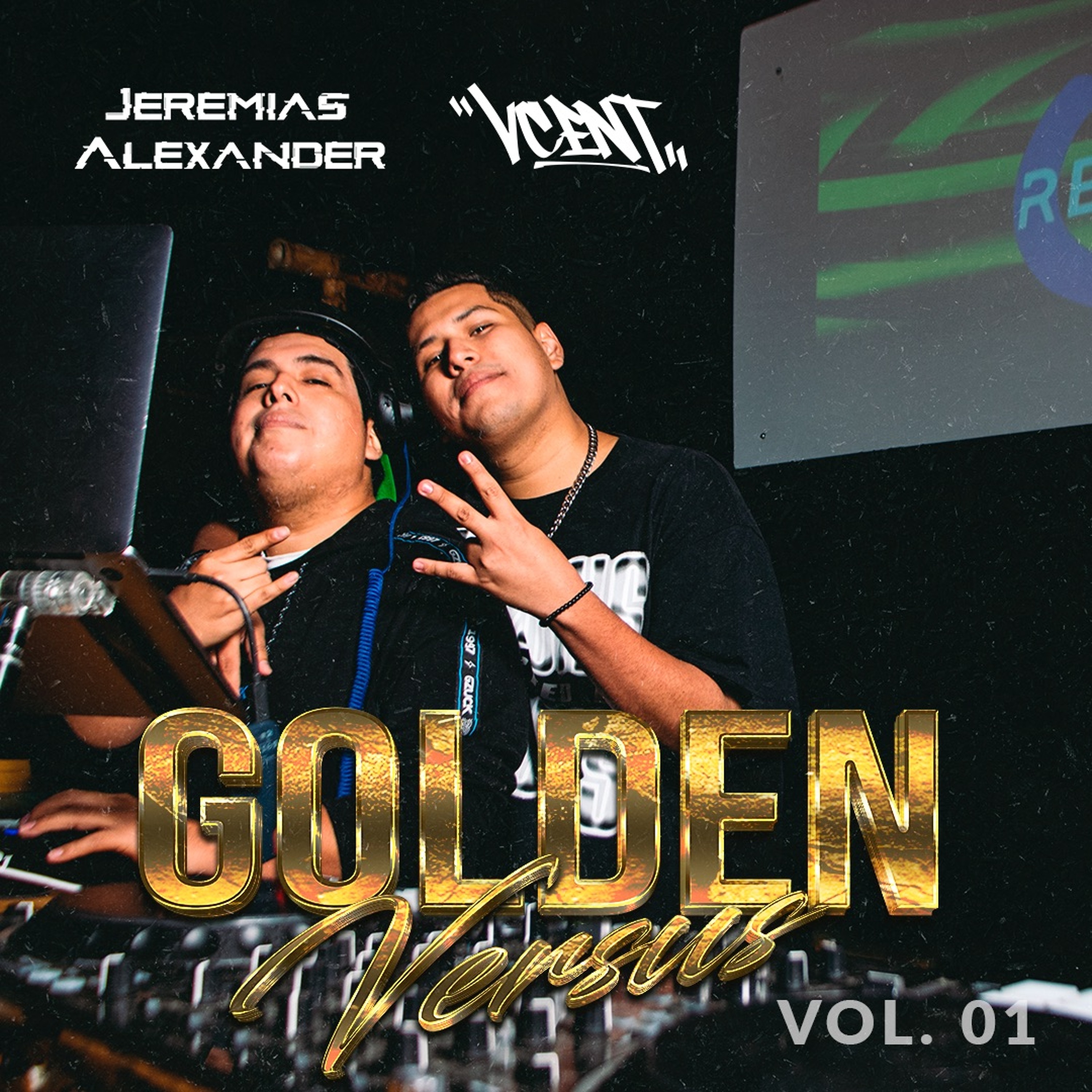 GOLDEN VERSUS #1 FT. DJ VCENT (REGGAETON ACTUAL Y OLD SCHOOL, REPARTO, ELECTRÓNICA, SALSA, RKT...)