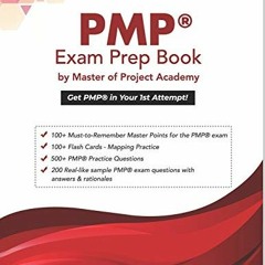 Open PDF PMP® Exam Prep Book by Master of Project Academy: Get PMP® in Your 1st Attempt! by  Musta